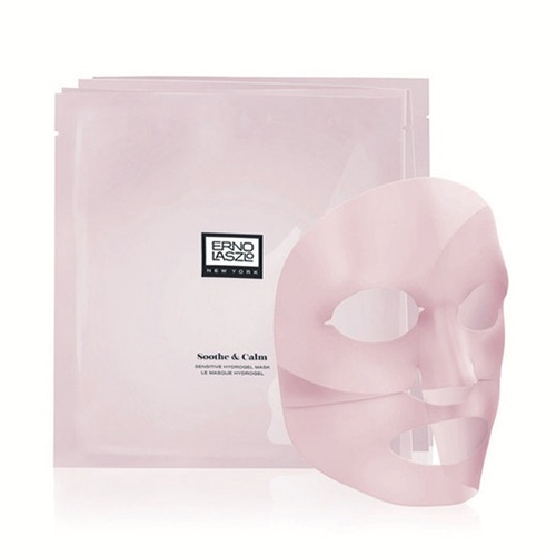 Erno Laszlo soothing and calming sensitive hydrogel face mask will leave you feeling glowing.