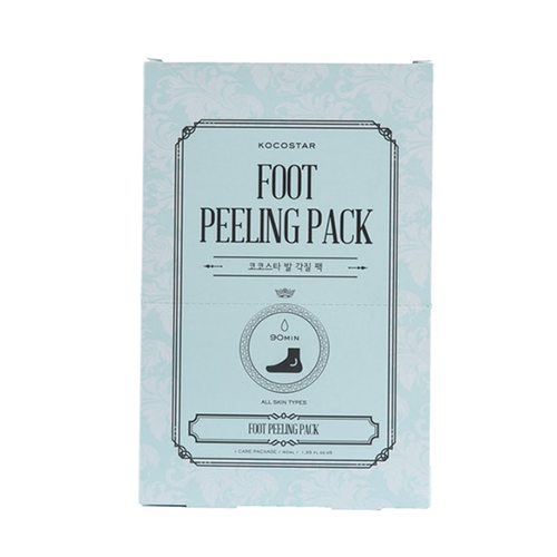 A foot mask for those tired feet, Kocostar's peeling foot pack will rid dead skin from your feet and exfoliate to leave feet soft and smooth.