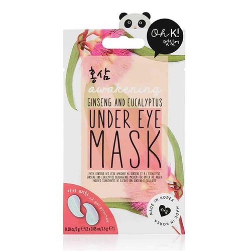 An under eye mask with ginseng and eucalyptus from Oh K!