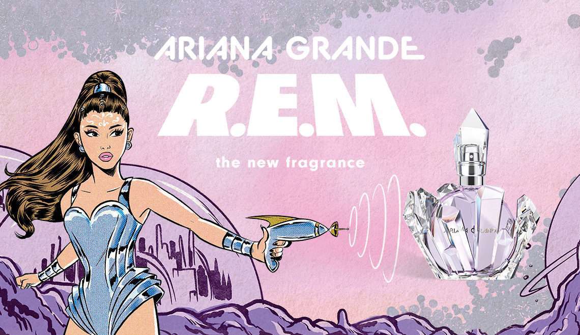 Ariana Grande R.E.M perfume launch