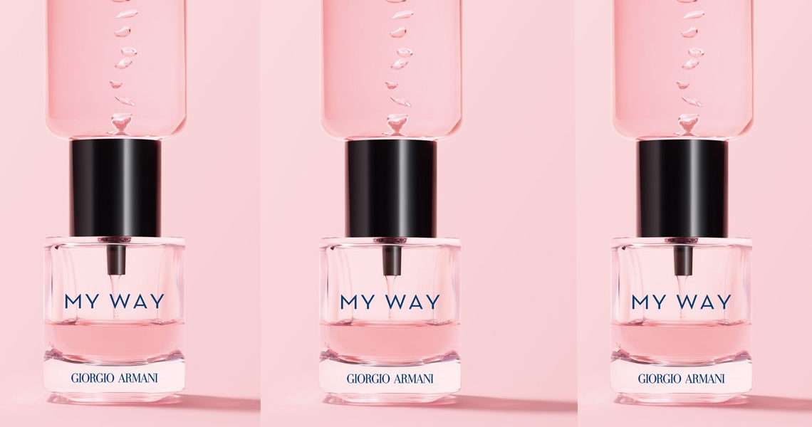 Refillable fragrances from Armani, Mugler and Lancome