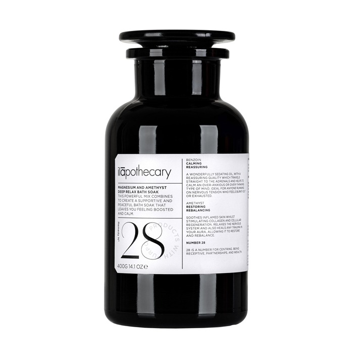 Ilapothecary - Magnesium and Amethyst Deep Relax Bath Soak Jar from Beauty at The Fragrance Shop