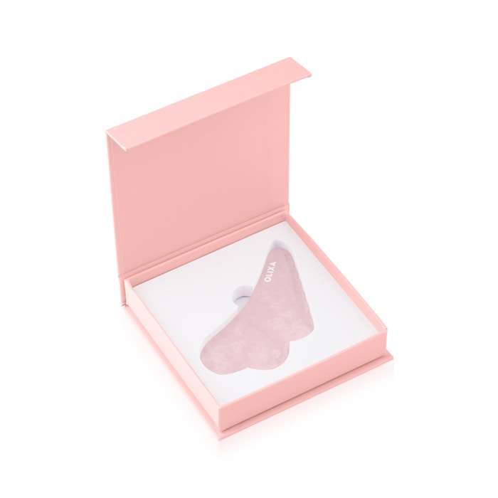 Olixa Olixia Rose Quartz Gua Sha Facial Massage Tool