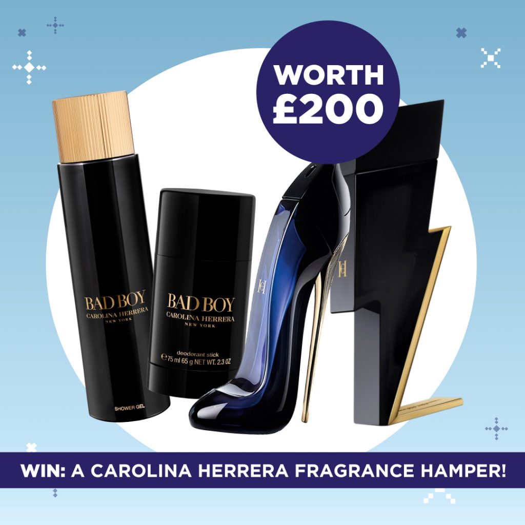 Win a Carolina Herrera perfume bundle worth over £200 for Father's Day 2021
