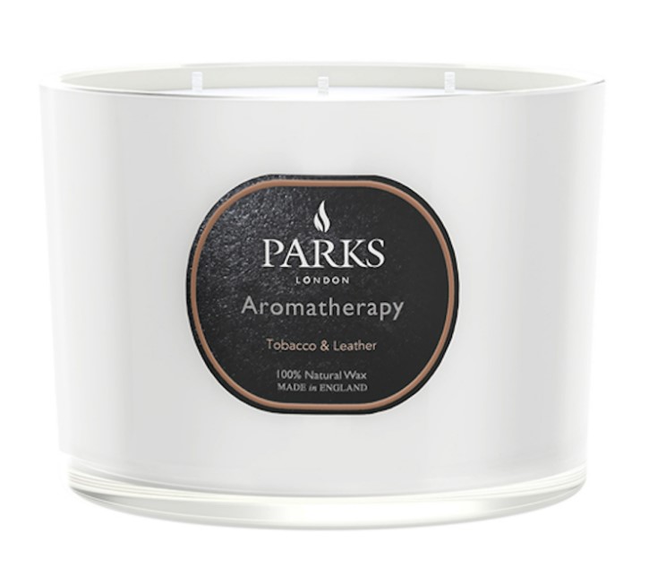 Parks Aromatherapy Tobacco & Leather Candle