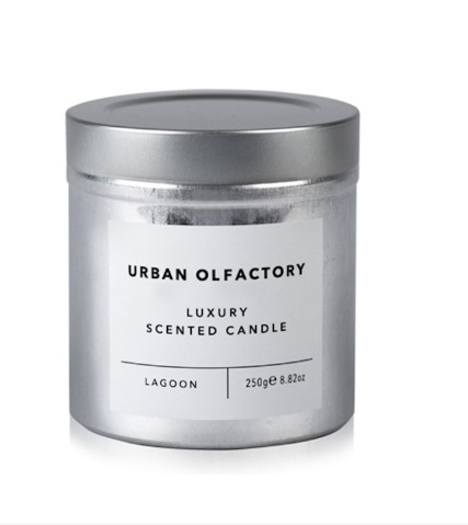 Urban Olfactory Urban Olfactory Lagoon Luxury Tin Candle